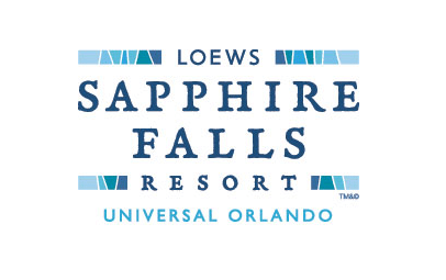 Loews Sapphire Falls Resort at Universal Orlando's logo