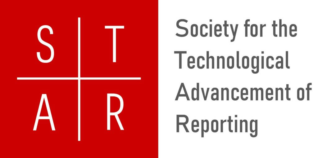 Image of STAR logo. Society for the Technological Advancement of Reporting